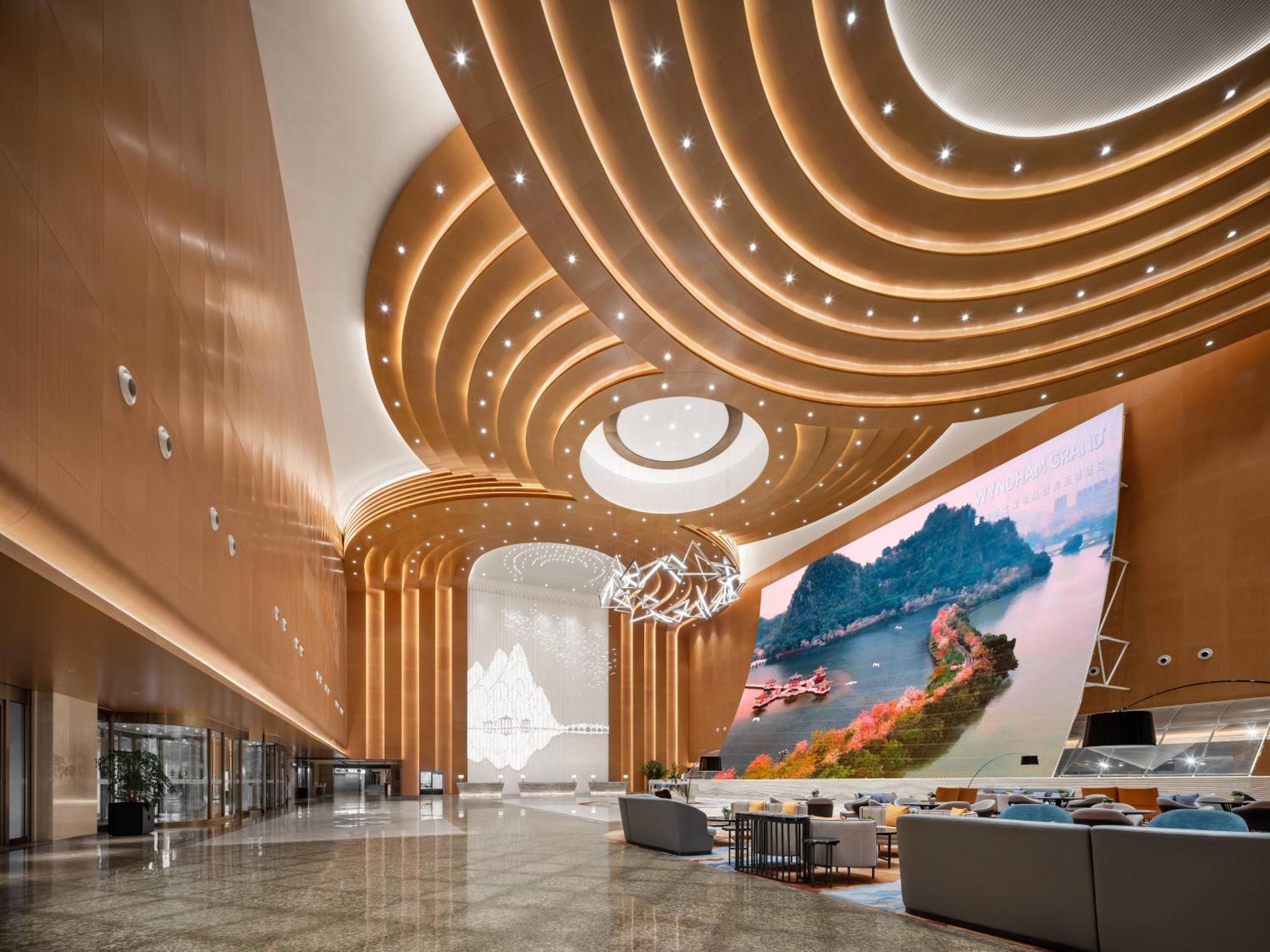 Wyndham Grand Zhaoqing Downtown Otel Dış mekan fotoğraf